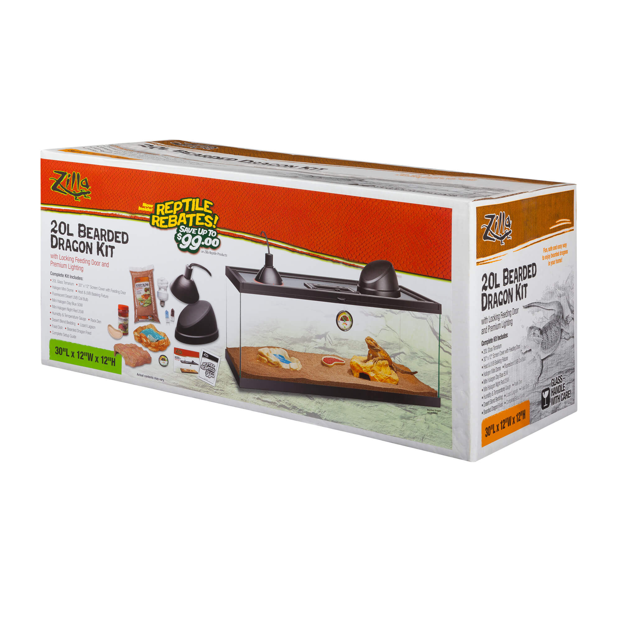 Zilla 20L Bearded Dragon Kit